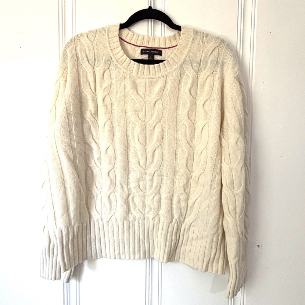 Banana Republic Cable Knit Sweater